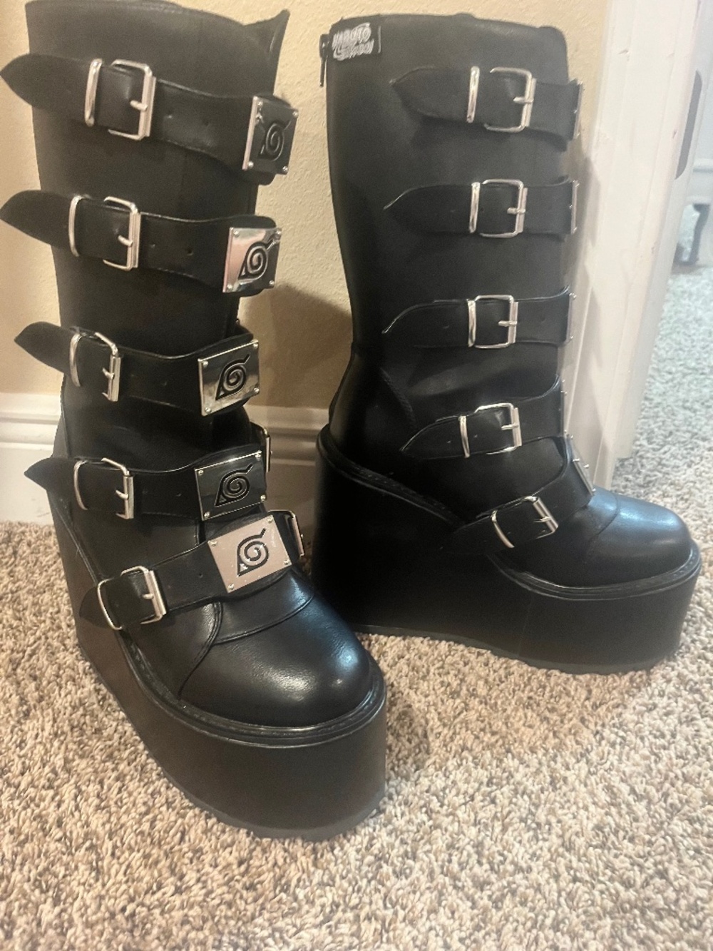 Rare Naruto hidden leaf YRU platforms